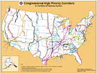 Congressional High Priority Corridors
